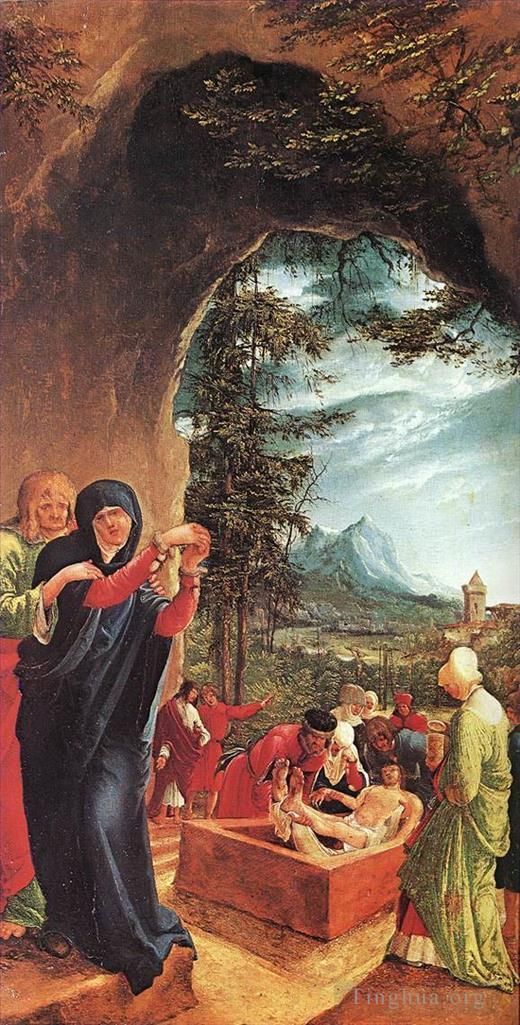 丹尼斯·范·阿尔斯鲁特 的油画作品 -  《埋葬》