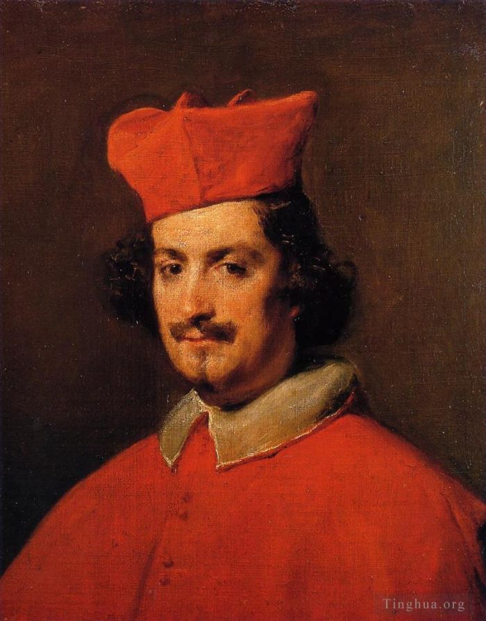 迭戈·委拉斯开兹 的油画作品 -  《红衣主教卡米洛·阿斯塔利》