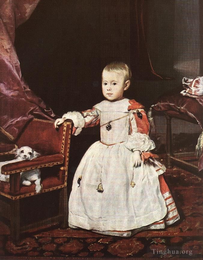 迭戈·委拉斯开兹 的油画作品 -  《菲利普·普洛斯珀王子》