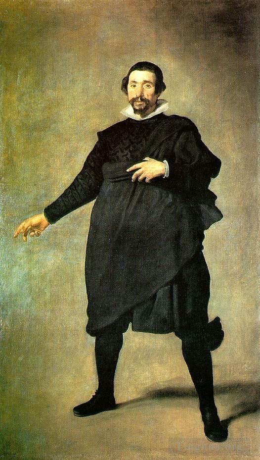 迭戈·委拉斯开兹 的油画作品 -  《巴勃罗·德·巴利亚多利德》
