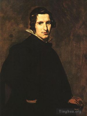 艺术家迭戈·委拉斯开兹作品《一个年轻人的肖像,1626》