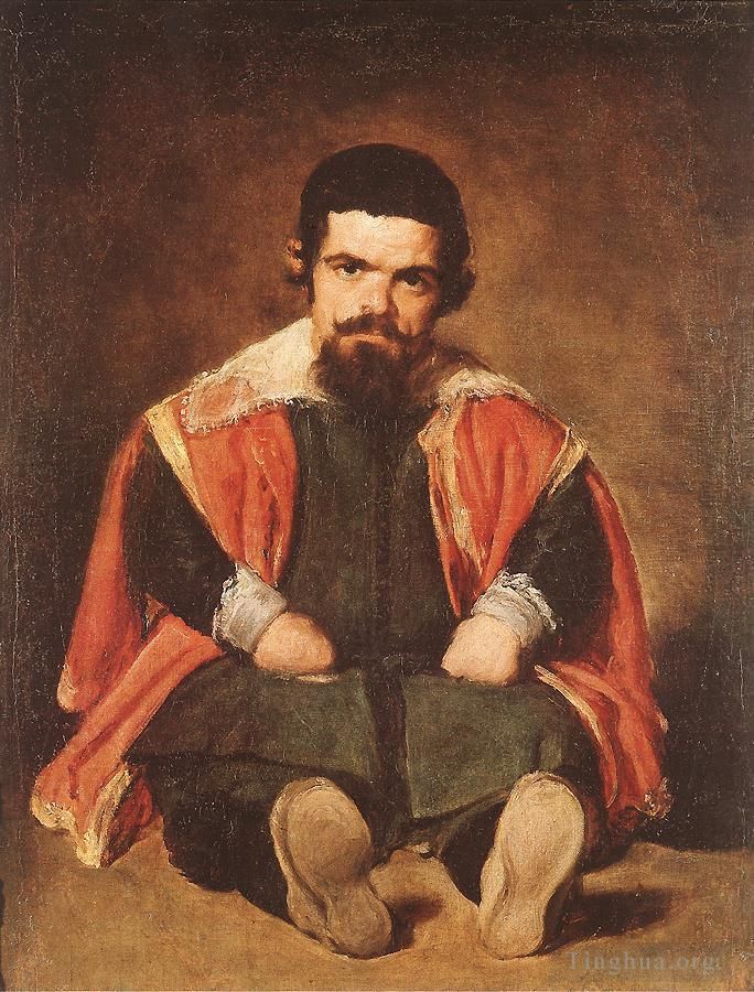 迭戈·委拉斯开兹 的油画作品 -  《塞巴斯蒂安·德·莫拉》