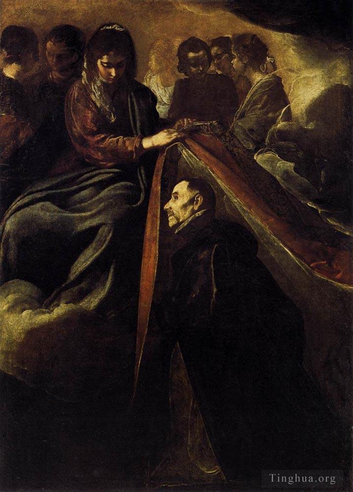 迭戈·委拉斯开兹作品《圣伊尔德丰索从圣母那里接受礼拜仪式》