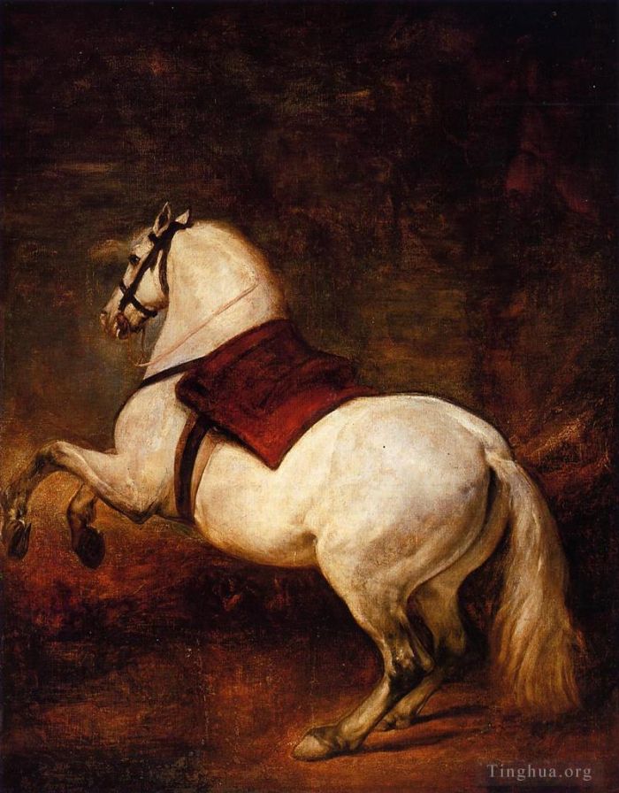 迭戈·委拉斯开兹 的油画作品 -  《白马》