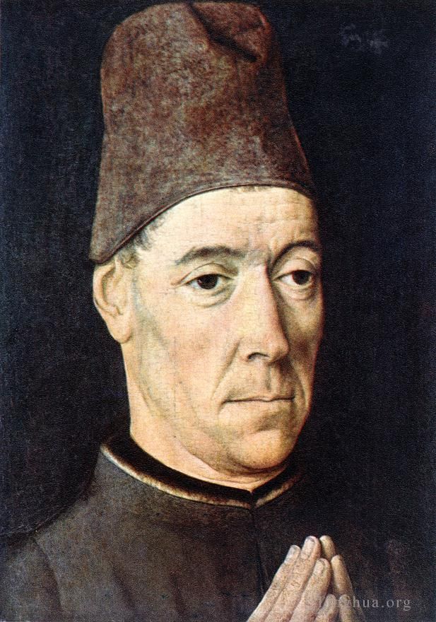 迪里克·鲍茨 的油画作品 -  《一个男人的肖像,1460》