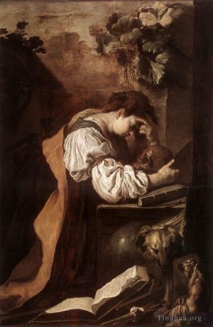 艺术家多梅尼科·范提作品《忧郁1622》