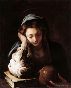 艺术家多梅尼科·范提作品《悔改的圣玛丽抹大拉》