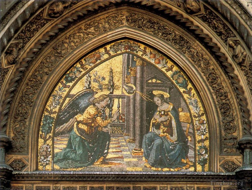 多梅尼哥·基尔兰达约作品《天使报喜,1489》
