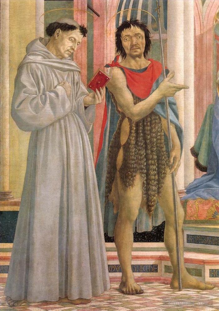 多明尼科·韦内齐亚诺 的各类绘画作品 -  《圣母子与圣徒2》