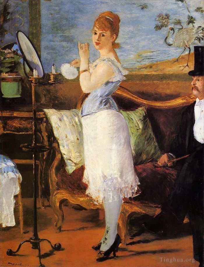 爱德华·马奈 的油画作品 -  《娜娜》