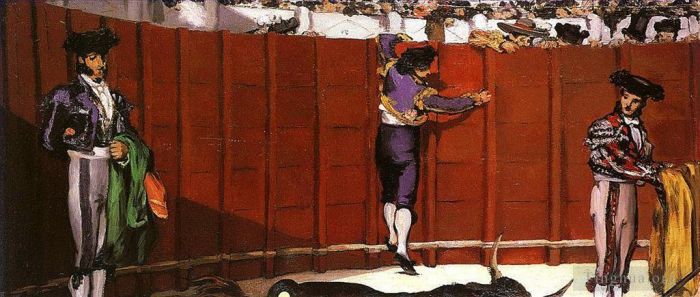 爱德华·马奈 的油画作品 -  《斗牛》