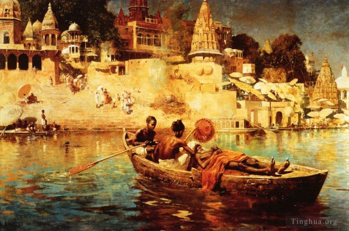 埃德温·洛尔·威克斯 的油画作品 -  《最后的航程》