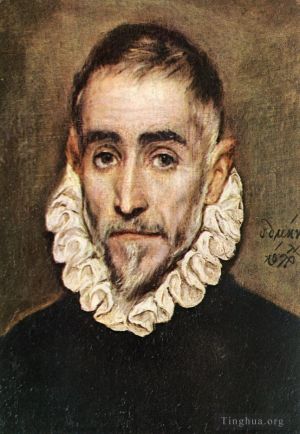 古董油画《Portrait of an Elder Nobleman 1584》