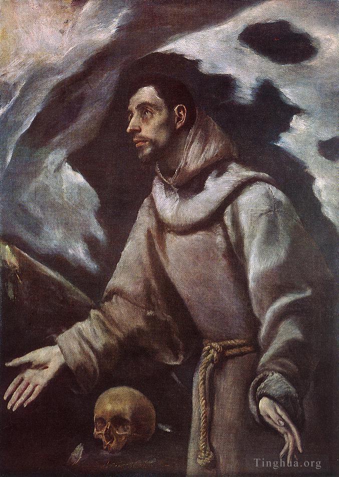 埃尔·格列柯作品《圣弗朗西斯的狂喜,1580》