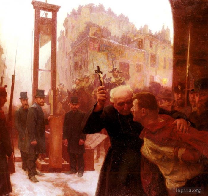 埃米尔·福里安特 的油画作品 -  《赎罪》