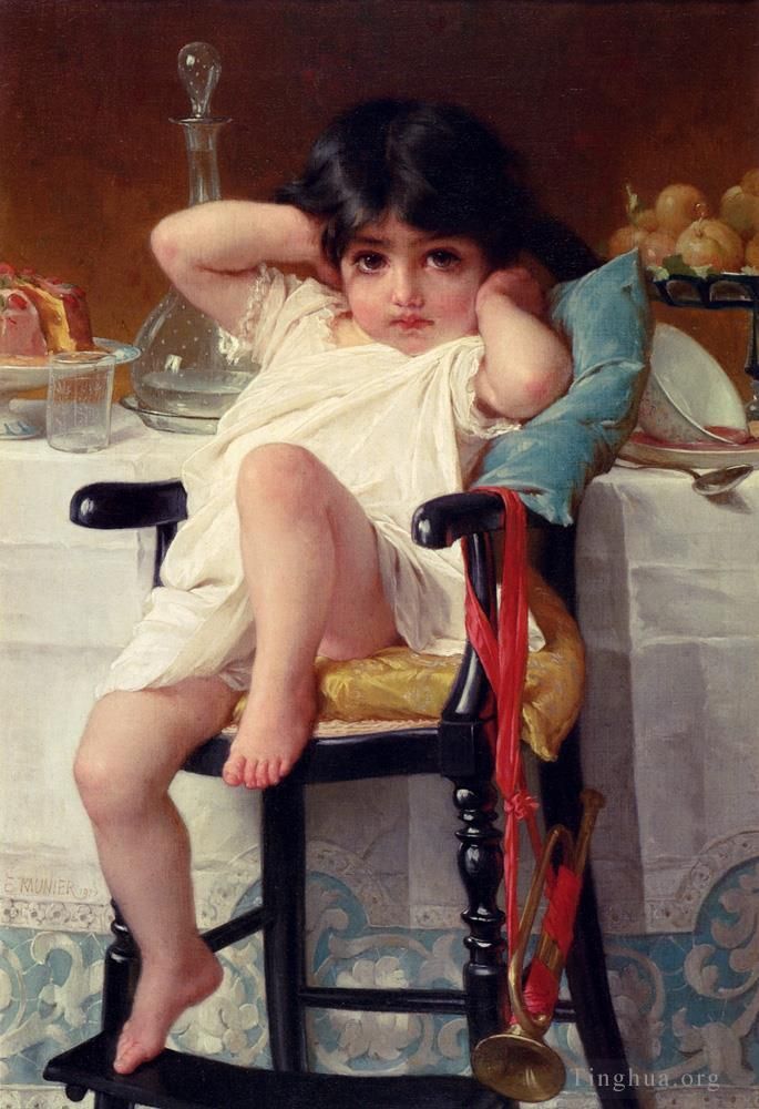 埃米尔·穆尼尔 的油画作品 -  《糖和香料》