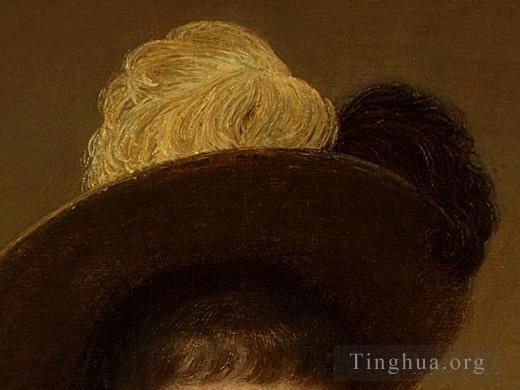 亨利·方坦·拉图尔 的油画作品 -  《索尼娅肖像,189detail4》