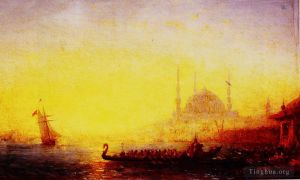 艺术家费力克斯·齐耶姆作品《君士坦丁堡太阳眼镜》