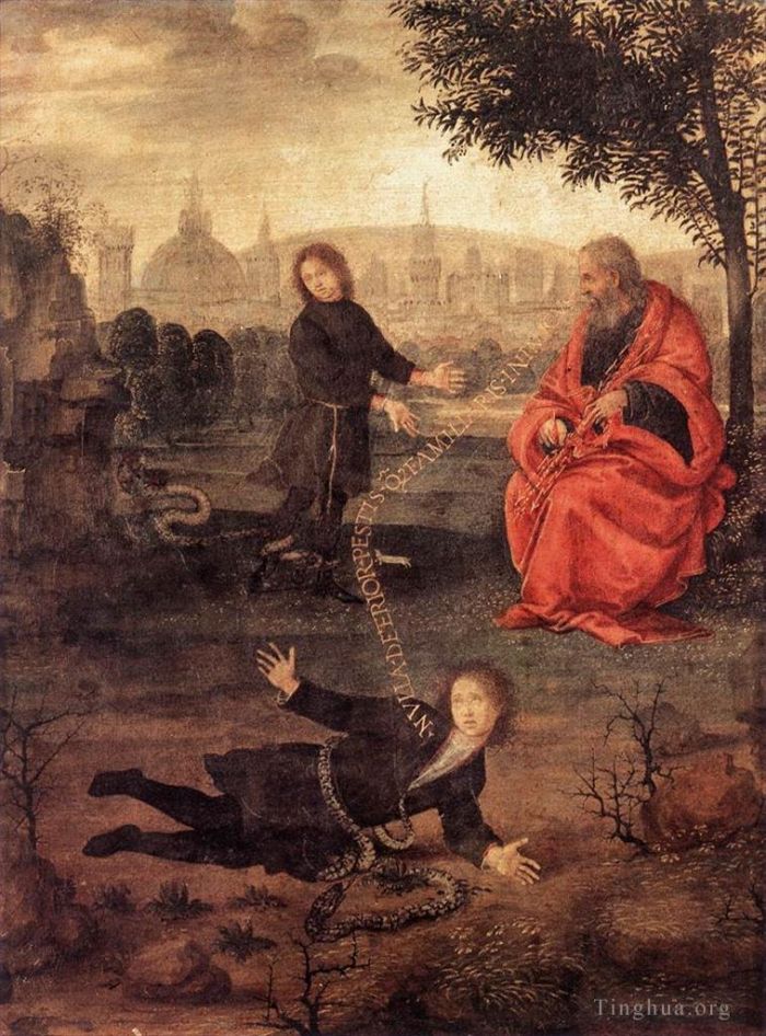 菲利皮诺·利比 的油画作品 -  《寓言,1498》