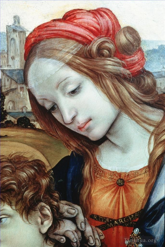 菲利皮诺·利比 的油画作品 -  《圣家族dt1》