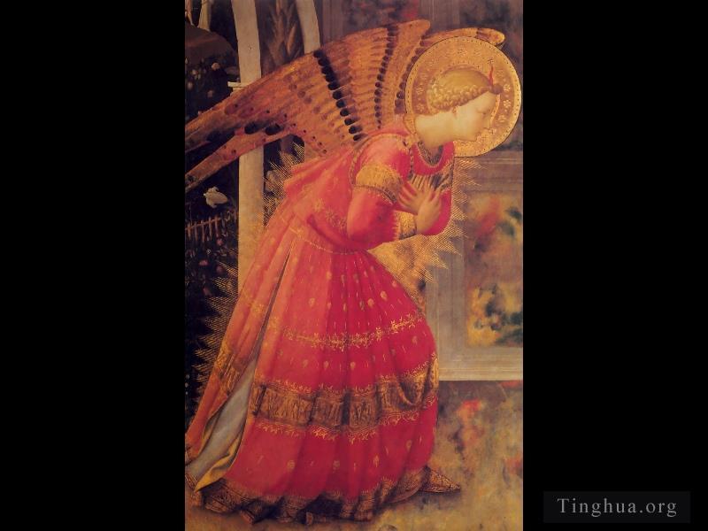 弗拉·安杰利科作品《莫内卡洛祭坛画,S,玛丽亚感恩节,S,乔瓦尼·瓦尔达诺》