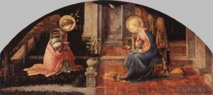 艺术家弗拉·菲利皮诺·利比作品《5,天使报喜,1445》