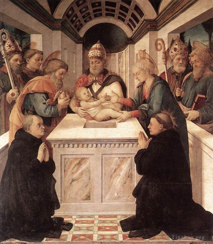 弗拉·菲利皮诺·利比 的各类绘画作品 -  《割礼》