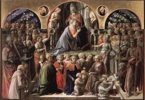 艺术家弗拉·菲利皮诺·利比作品《圣母加冕》