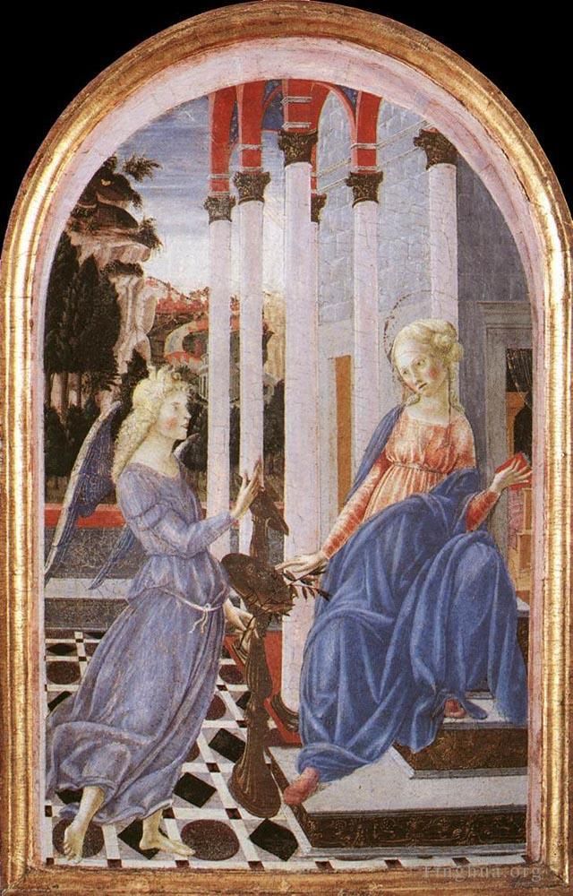 弗朗切斯科·迪·乔吉奥 的各类绘画作品 -  《天使报喜》