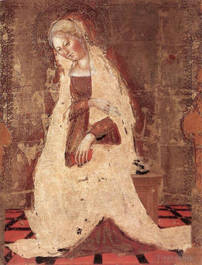 弗朗切斯科·迪·乔吉奥 的各类绘画作品 -  《麦当娜宣告》