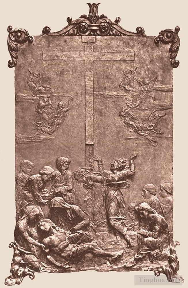 弗朗切斯科·迪·乔吉奥 的雕塑作品 -  《十字架上的沉积》