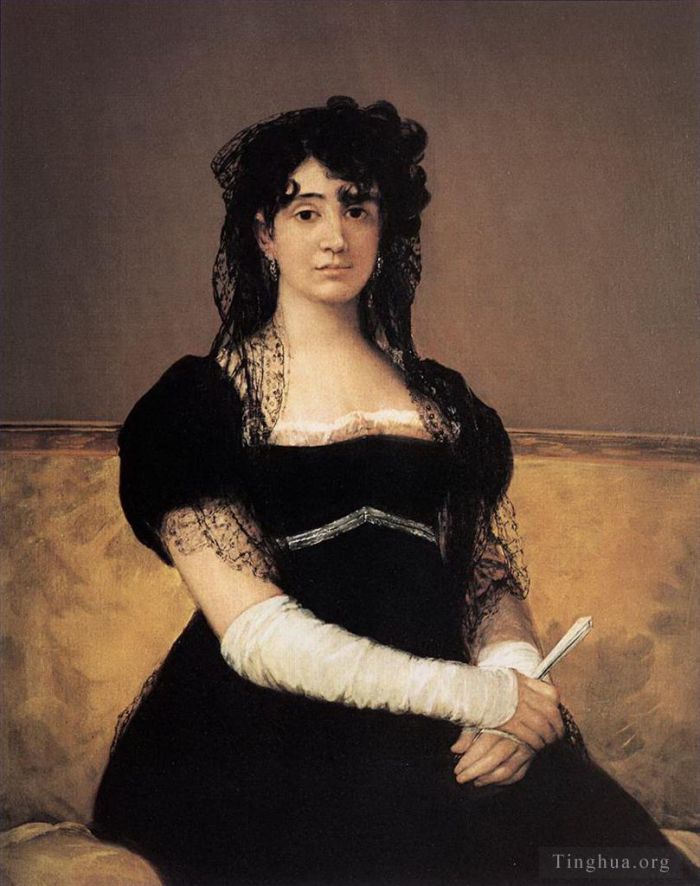 弗朗西斯科·戈雅 的油画作品 -  《安东尼娅·萨拉特》