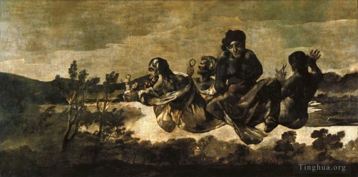 弗朗西斯科·戈雅 的油画作品 -  《阿特罗波斯的命运》