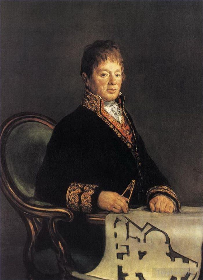 弗朗西斯科·戈雅 的油画作品 -  《唐·胡安·安东尼奥·库尔沃》