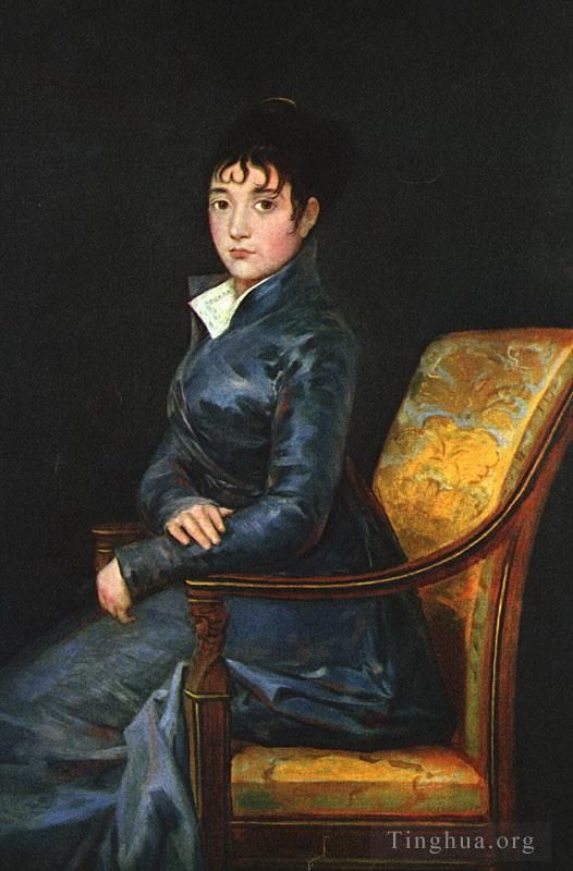 弗朗西斯科·戈雅 的油画作品 -  《唐娜·特蕾莎·苏雷达》