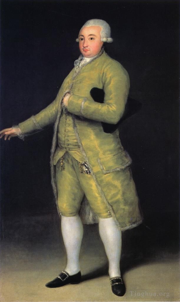 弗朗西斯科·戈雅 的油画作品 -  《弗朗西斯科·德·卡巴鲁斯》