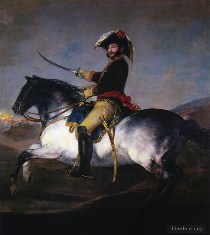 弗朗西斯科·戈雅 的油画作品 -  《何塞·德帕拉福克斯将军》