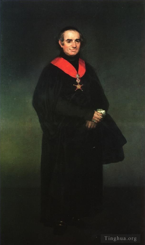 弗朗西斯科·戈雅 的油画作品 -  《胡安·安东尼奥·略伦特》