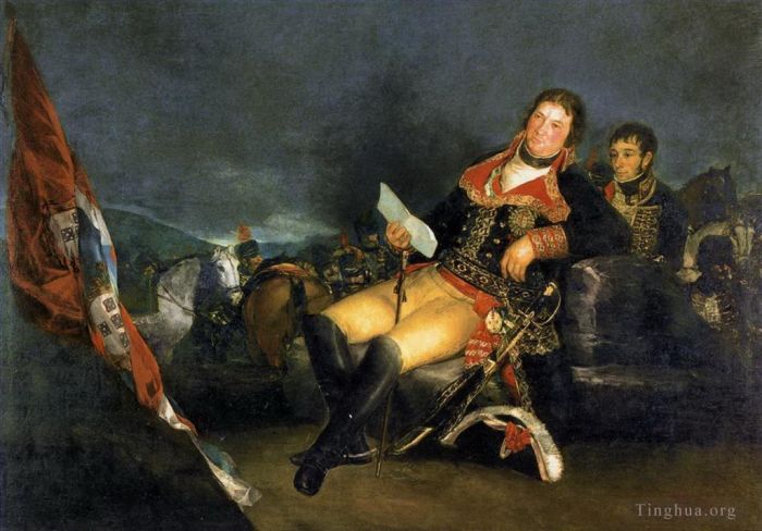 弗朗西斯科·戈雅 的油画作品 -  《曼努埃尔·戈多伊》