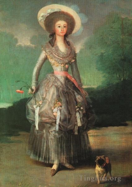 弗朗西斯科·戈雅 的油画作品 -  《蓬特霍斯侯爵》