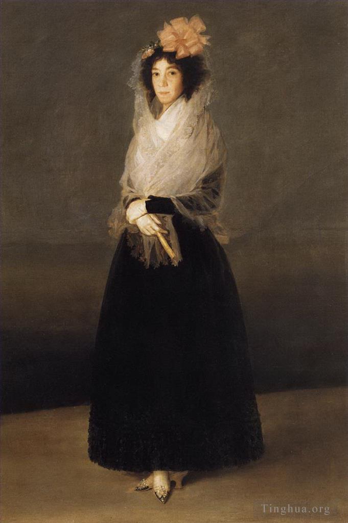 弗朗西斯科·戈雅作品《卡皮奥伯爵夫人的肖像》