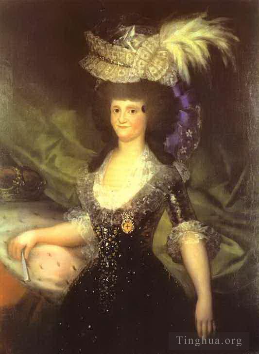 弗朗西斯科·戈雅作品《玛丽亚·路易莎王后》