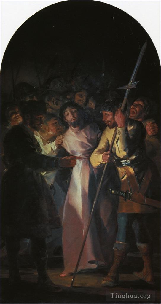 弗朗西斯科·戈雅作品《基督被捕》