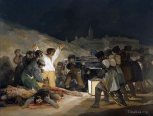 艺术家弗朗西斯科·戈雅作品《1808,年,5,月,3,日》