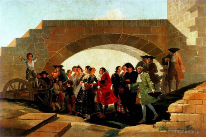 弗朗西斯科·戈雅 的油画作品 -  《婚礼》