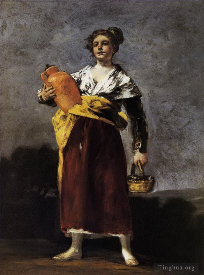 弗朗西斯科·戈雅 的油画作品 -  《水载体》