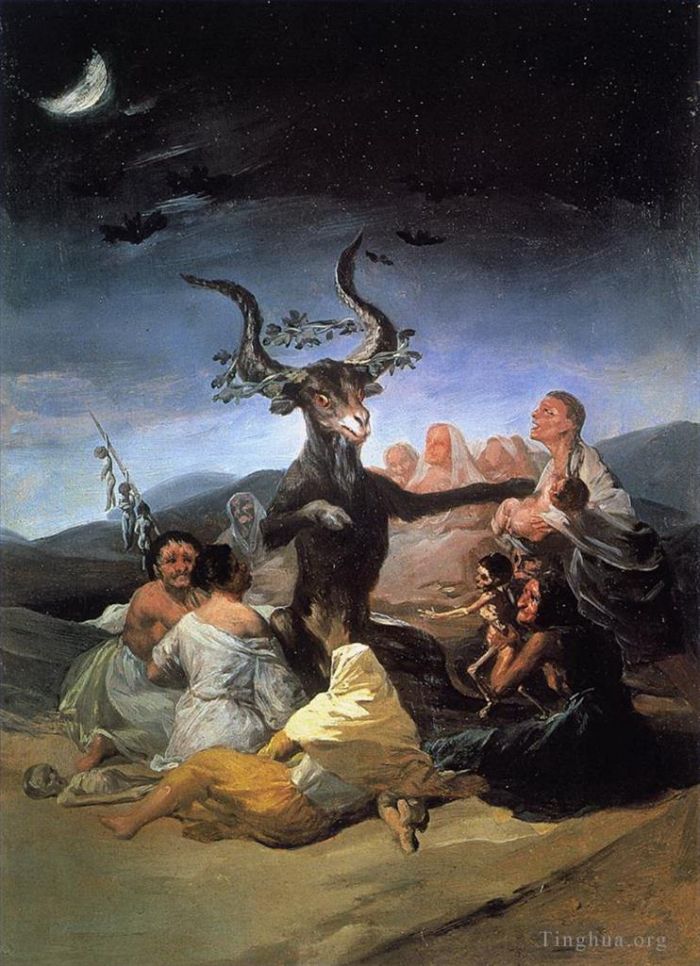 弗朗西斯科·戈雅 的油画作品 -  《女巫安息日》