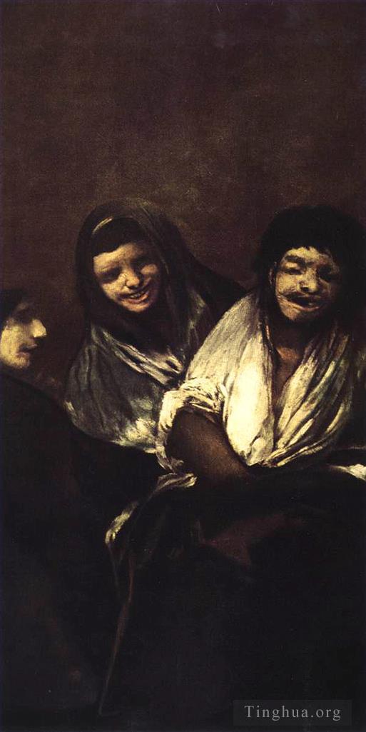 弗朗西斯科·戈雅作品《年轻人笑》