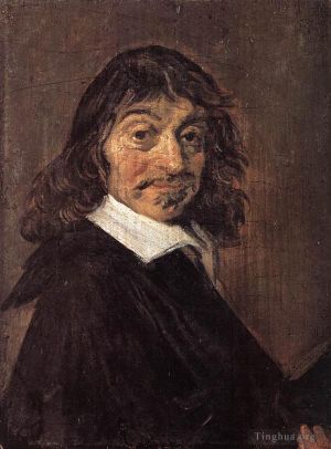 古董油画《Rene Descartes》