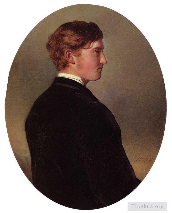 弗朗兹·泽维尔·温特哈尔特 的油画作品 -  《威廉·道格拉斯·汉密尔顿,汉密尔顿公爵》